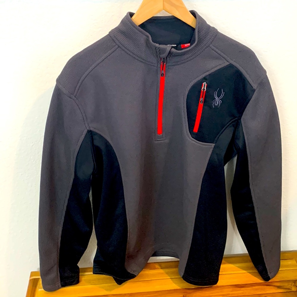 Spyder pull over jacket, XL, like new, worn once or twice, perfect